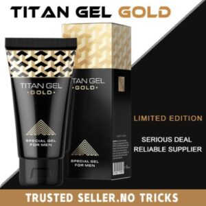 Male Titan Gel Gold with Titan Gel Red Massage Cream for Men