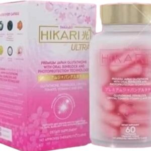 HIKARI ULTRA Glutathione with Oral Sunblock (60 capsules)