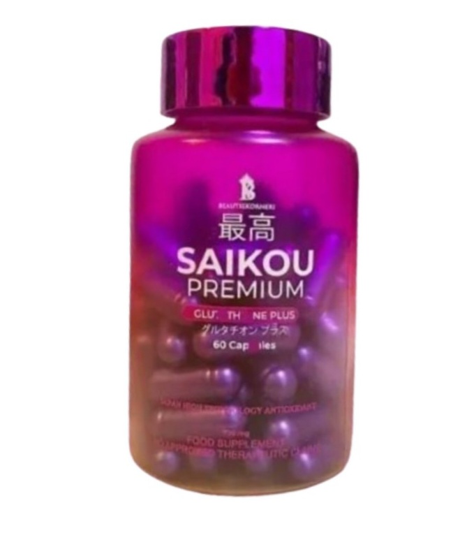 SAIKOU Premium Glutathione Plus 60 Capsules - Image 2
